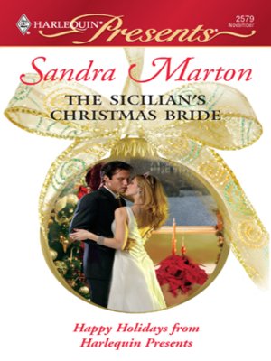 cover image of Sicilian's Christmas Bride